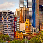 Melbourne City View by addr010