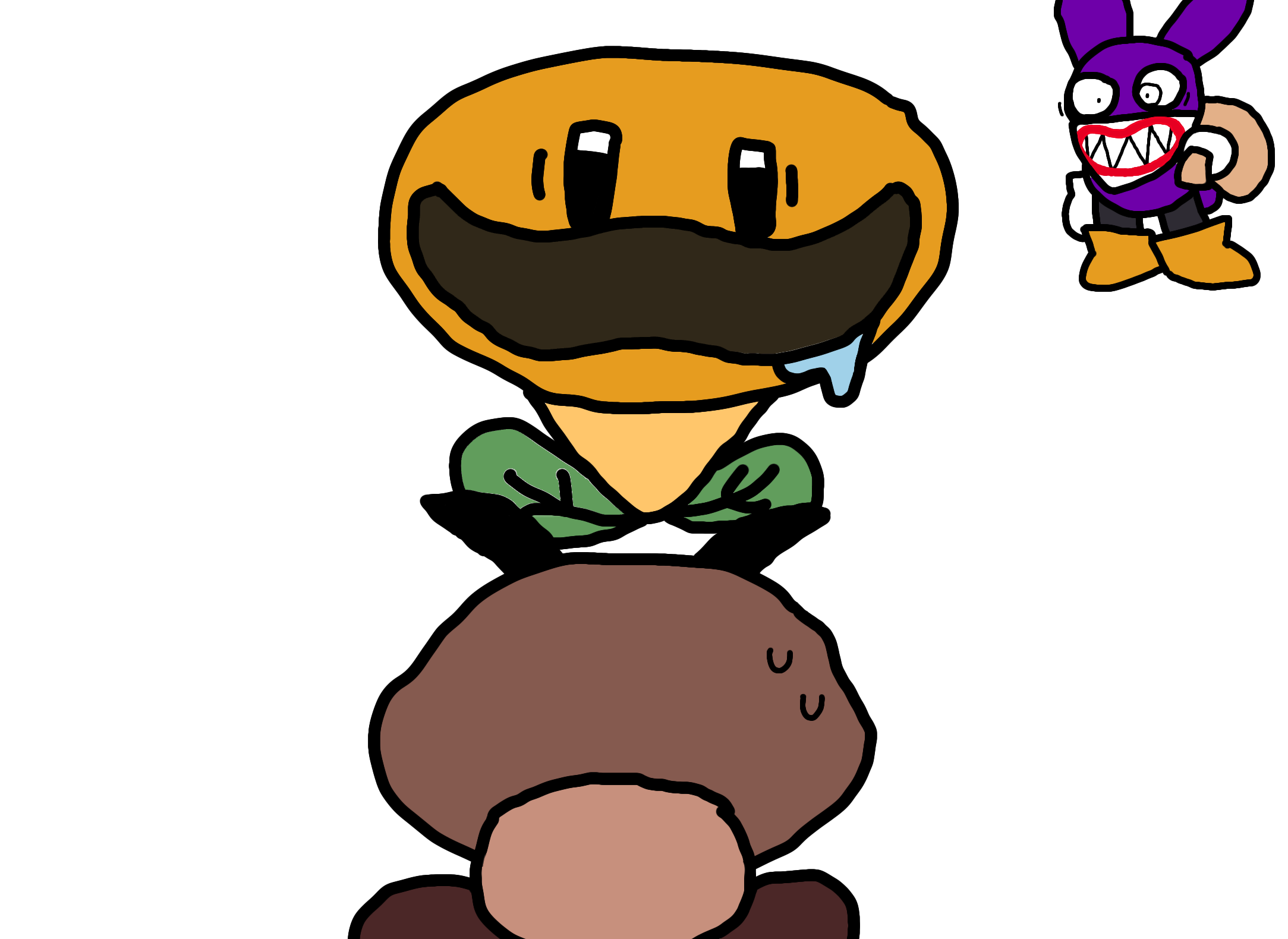 Goomba Oc Deviantart I wonder what Goombas taste like.. by SupaPlayer104 on DeviantArt