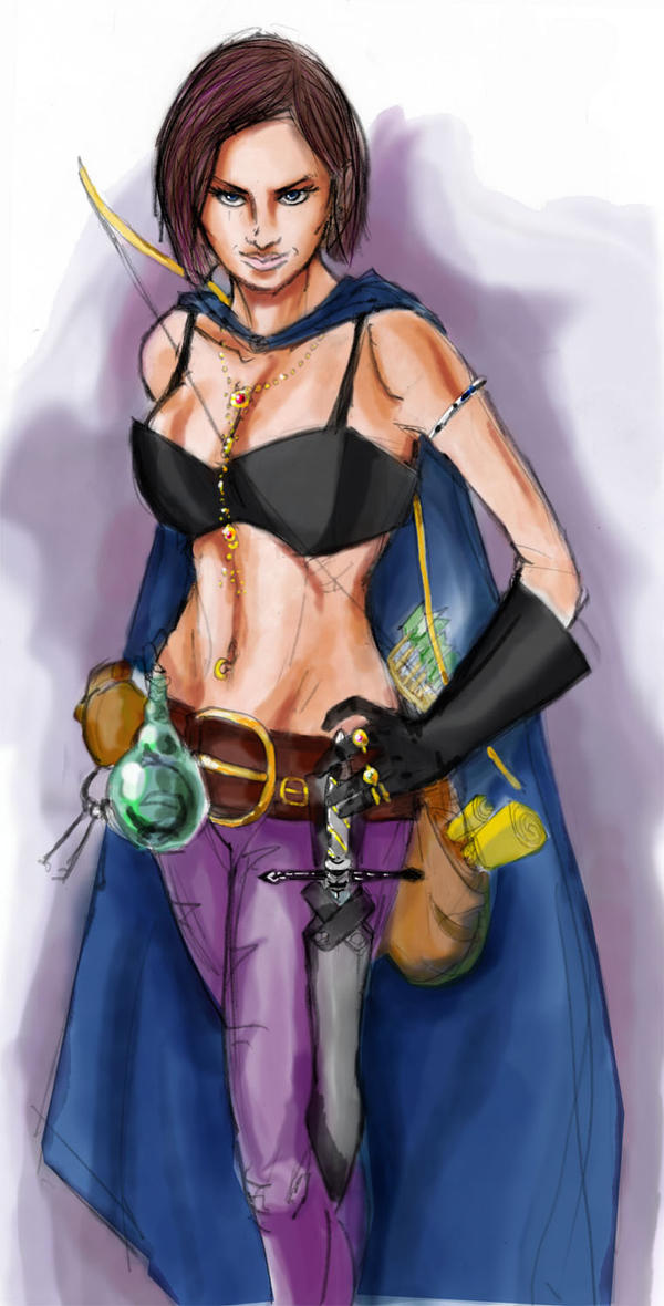 Imoen, quite sexy....