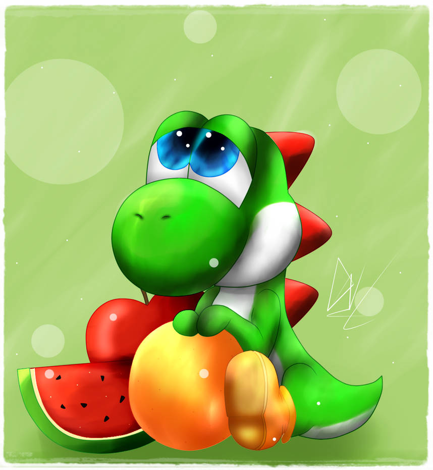 Chibi Yoshi by DeniaDN on DeviantArt