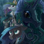 Equestria's Changeling Queen cover art