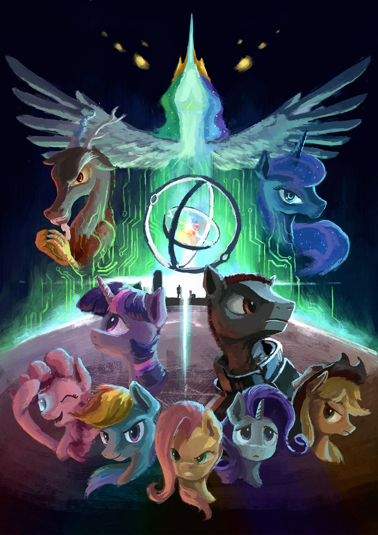 Fanfic fanart: The Equestrian Equation by Plainoasis on DeviantArt