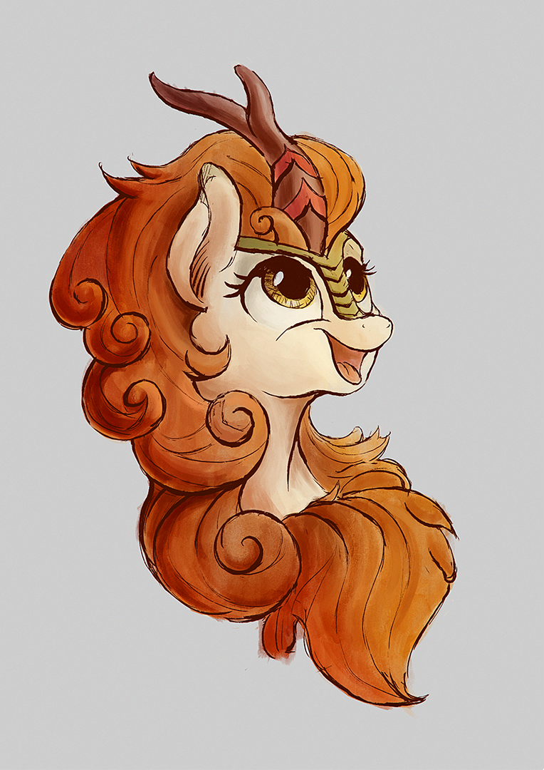 Autumn Blaze portrait by Plainoasis