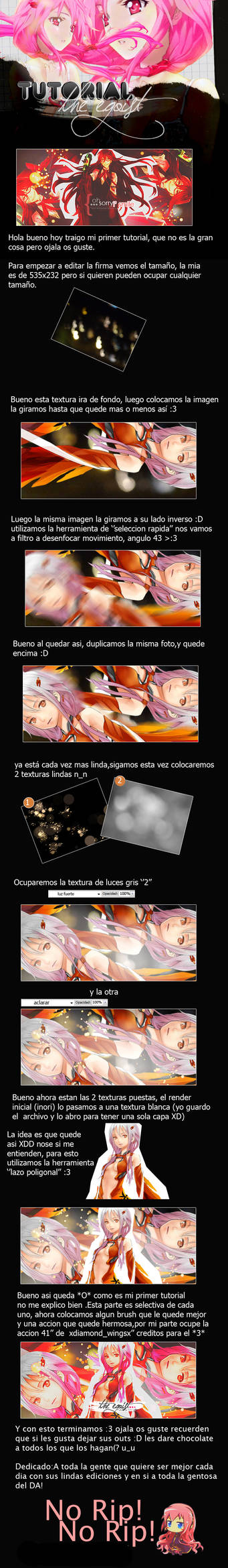 Tutorial the egoist