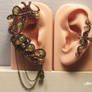 Wood elf ear wrap set