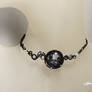Gothic moon necklace