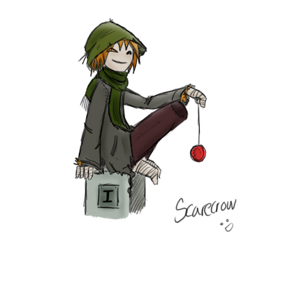 Scarecrow char. Test doodle