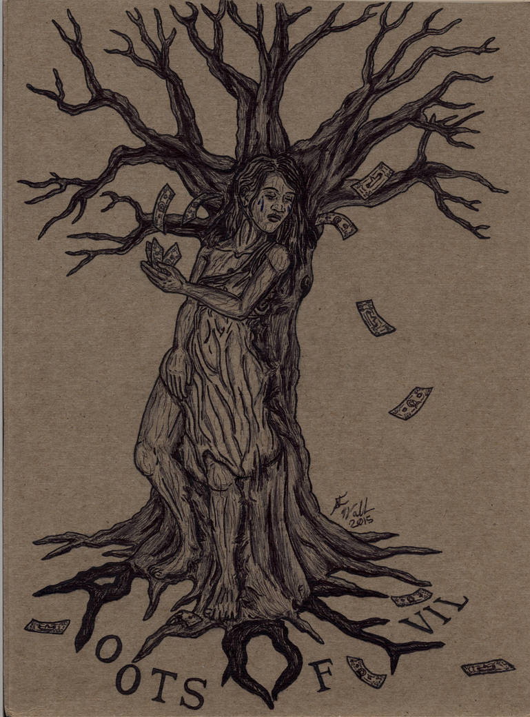 The Tree of Evil 'tattoo comission' by Deorse on DeviantArt