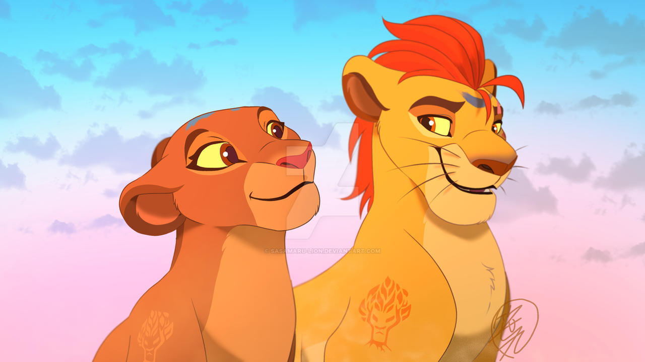 King Kion And Queen Rani By Sasamaru lion On DeviantArt king-kion-and-queen-rani-by-sasamaru-lion-on-deviantart