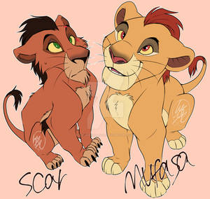 cub Scar and Mufasa