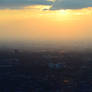 Top of the CN tower at sunset