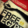 FREE EGYPT Poster