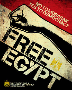 FREE EGYPT Poster