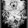 FAMINE - Machine Head / Dethklok 2012 Gig Poster