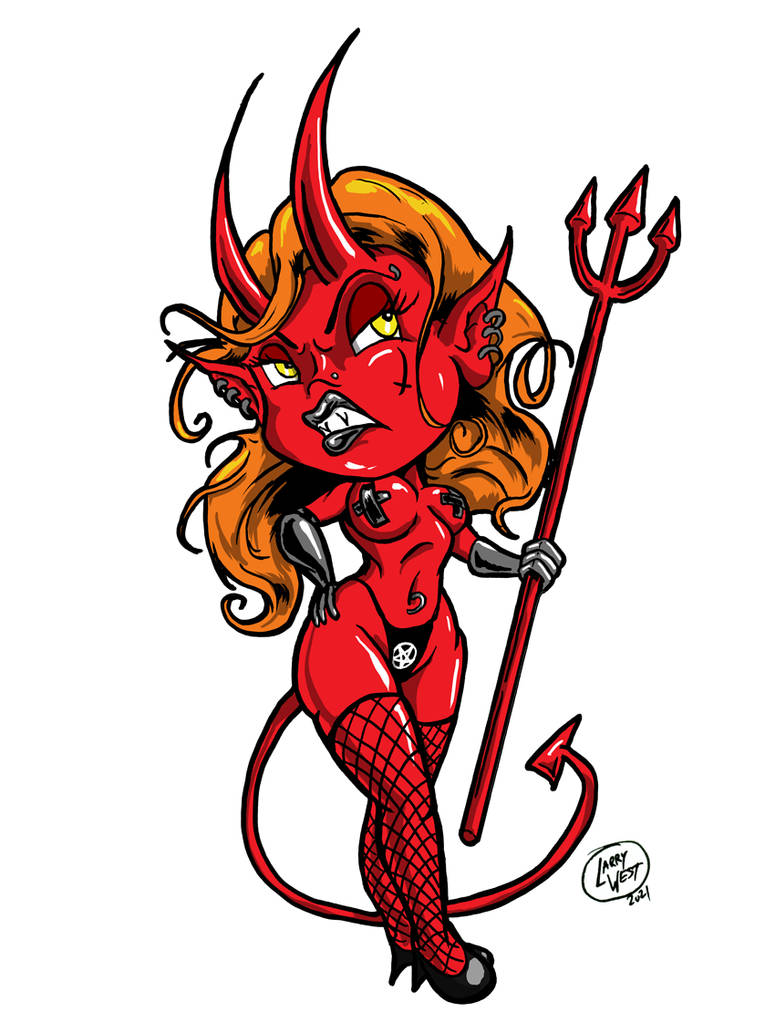 Chibi Devil Girl