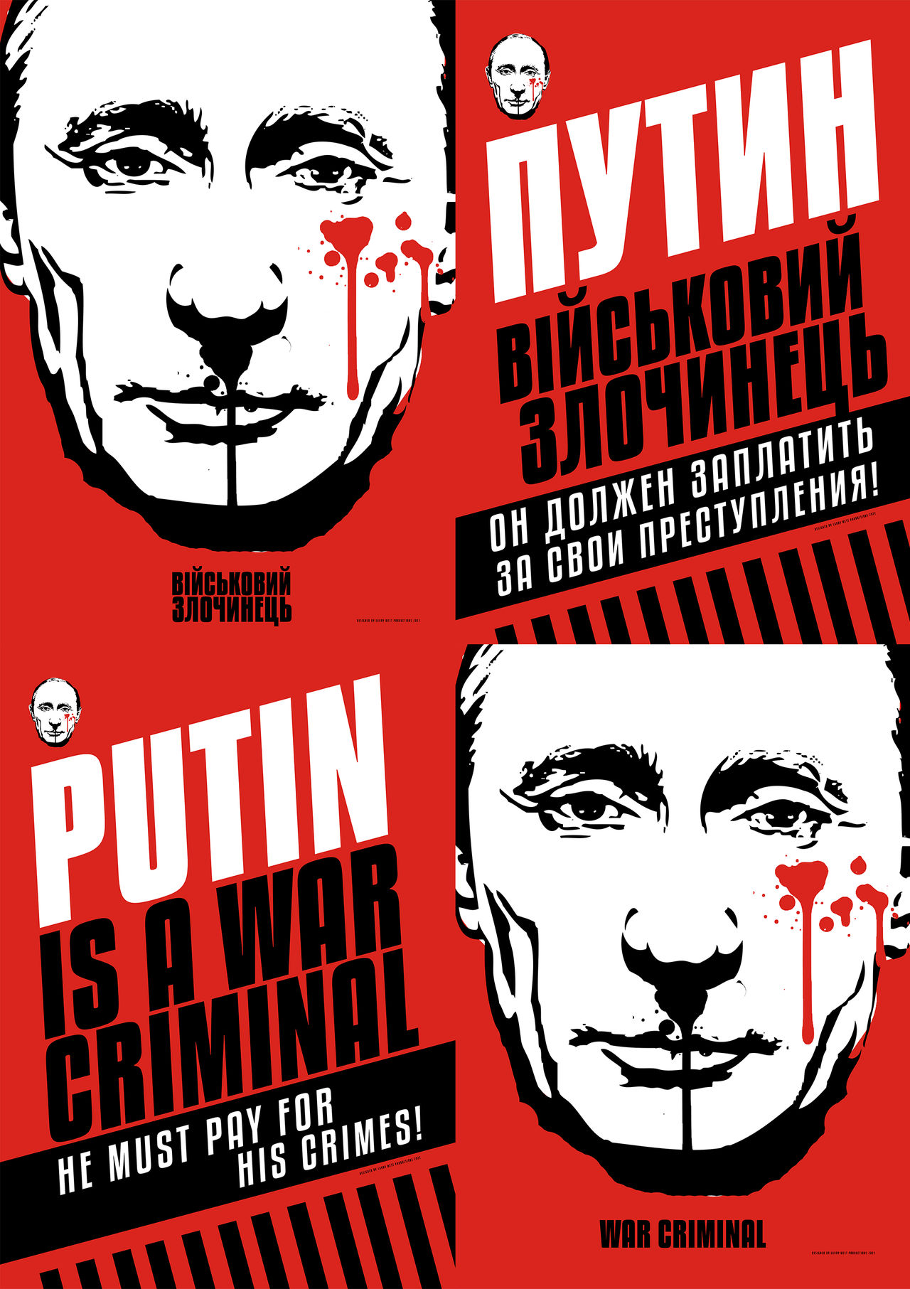 Putin Is A War Criminal!