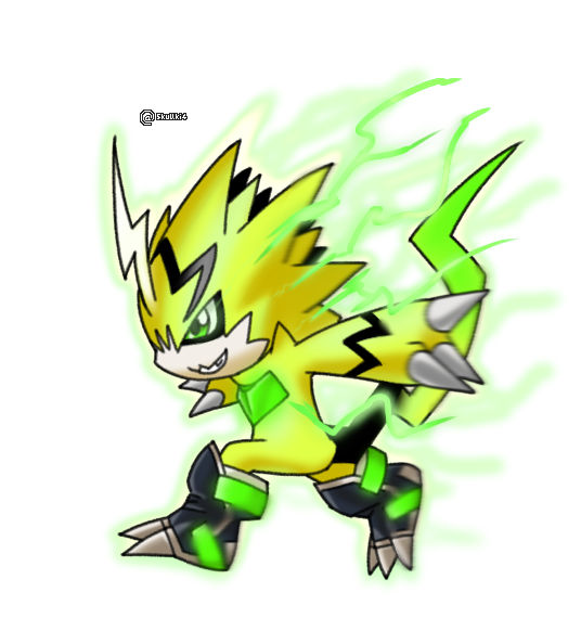 Pulsemon by skullki4 on DeviantArt