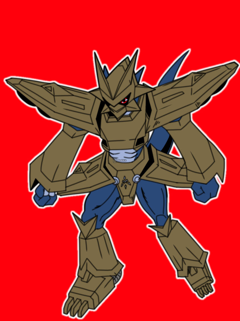 Magnamon by skullki4 on DeviantArt