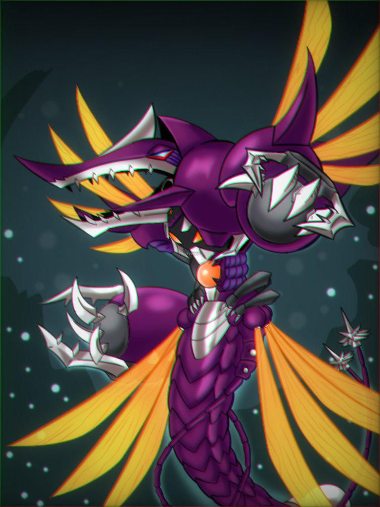 Tyrant Kabuterimon by skullki4 on DeviantArt