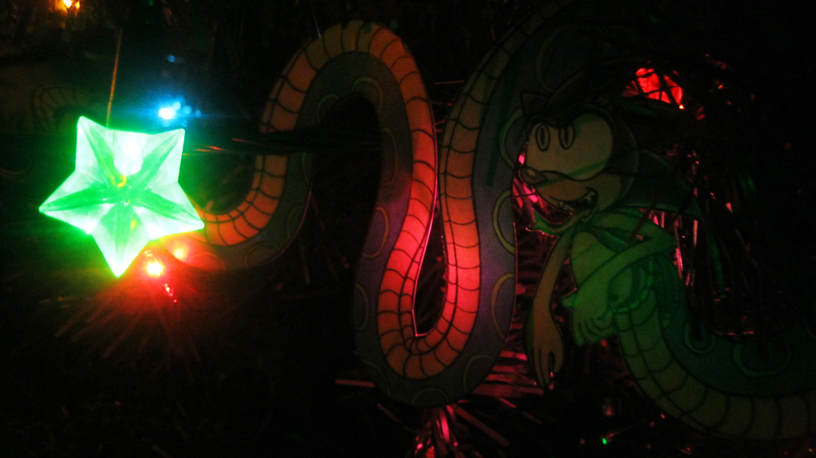 Naga Sonic at Christmas