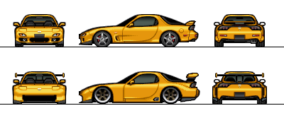 Pixel RX7 by bonta on DeviantArt
