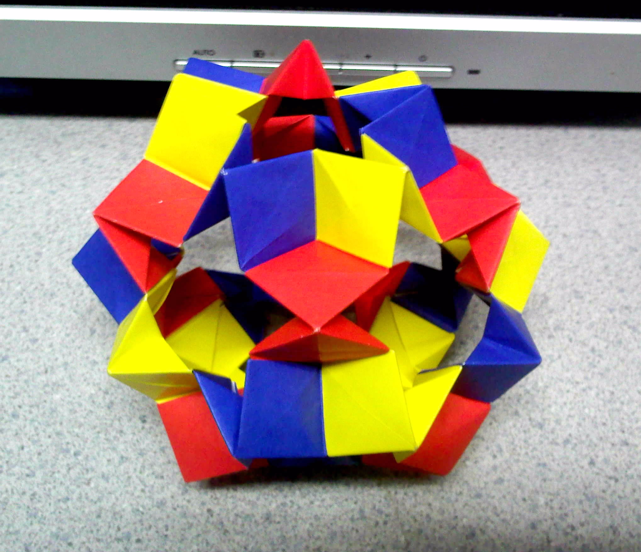 Origami Cookiecutter Ball 2 By Theorigamiarchitect On Deviantart