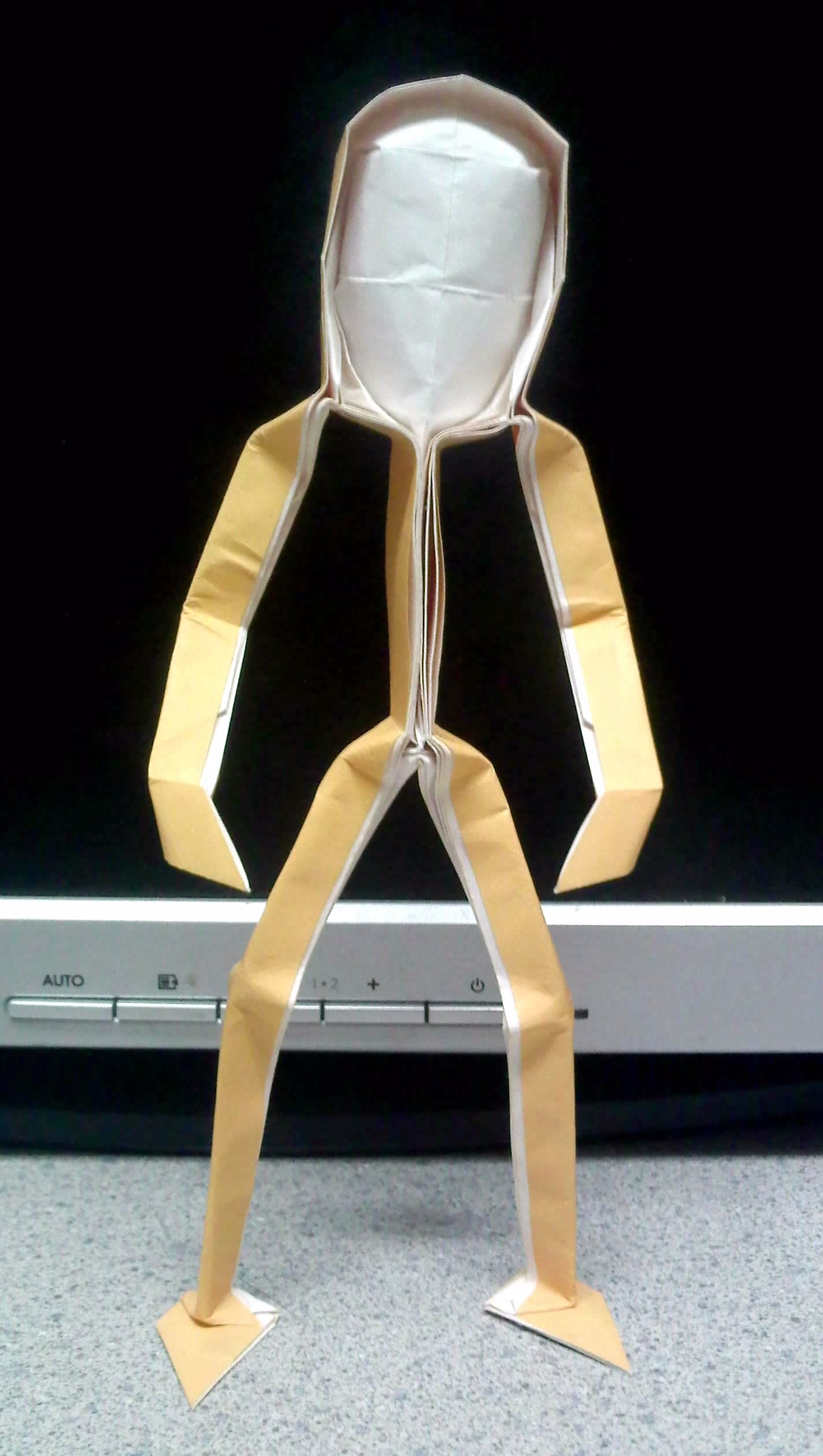 Origami Human 1 by TheOrigamiArchitect on DeviantArt