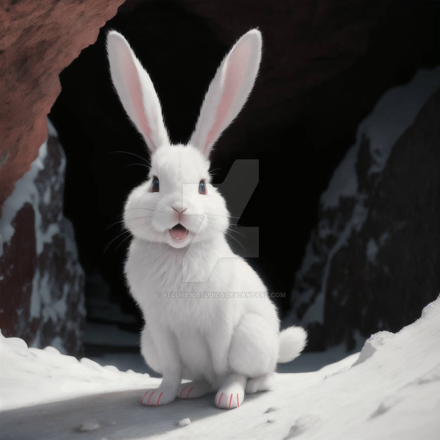 Bbpets Rabid Rabbit Blue 00670-1701371812-rabid Bunny In A White,red,blue E by Recurs3dStudios ...