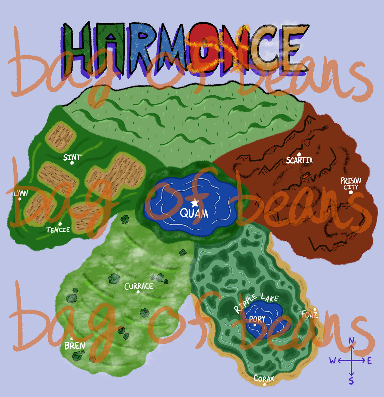 Elementalism Map Elemental Map (Commission) by BeanMuseum on DeviantArt