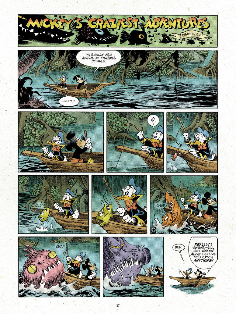 Donald fishing by CartoonFan9 on DeviantArt