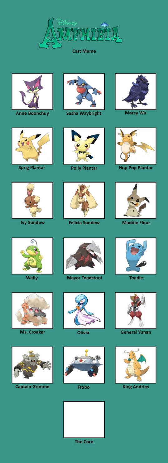 Amphibia Pokemon AU by CartoonFan9 on DeviantArt