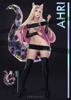 Ahri K/DA : The Baddest NSFW ver.