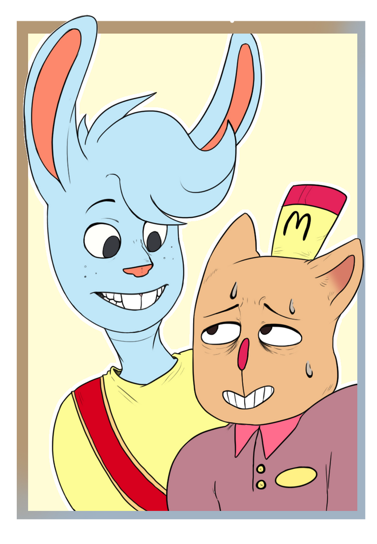 burgerpants X nicecream by kintherabbit on DeviantArt
