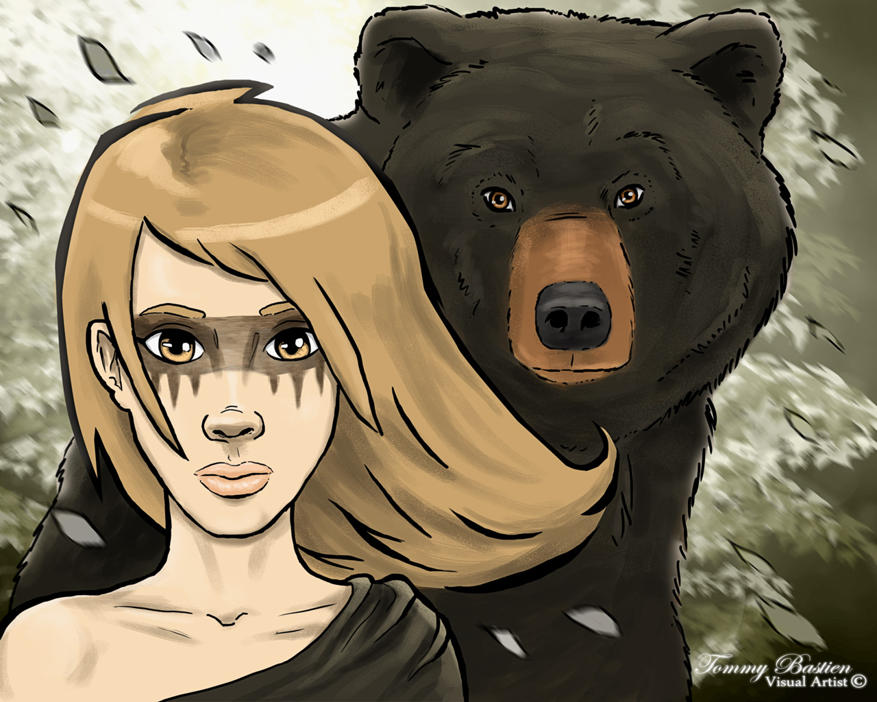 Alayna and the Bear