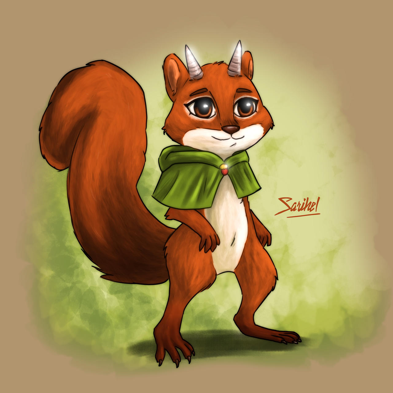 Deviantart Risumon Squirrel Mystical Squirrel by Sarihel on DeviantArt