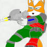 Fox McCloud With SMG