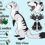 Fret reference sheet (Winter Coat)