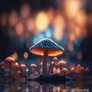 Glowing Mushrooms