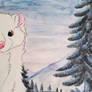 Ermine Stoat (Winter theme)