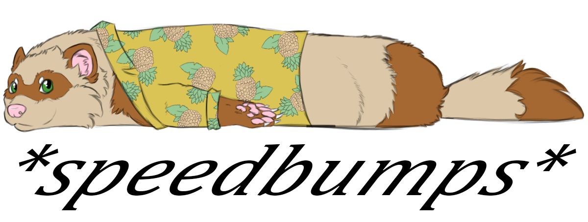 speedbump sticker