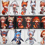 Kemonomimi Chibi (SET PRICE) - CLOSED