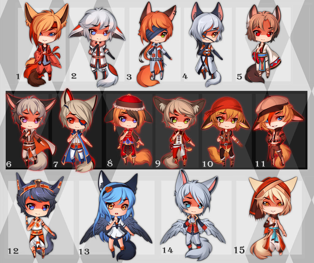 Kemonomimi Chibi (SET PRICE) - CLOSED