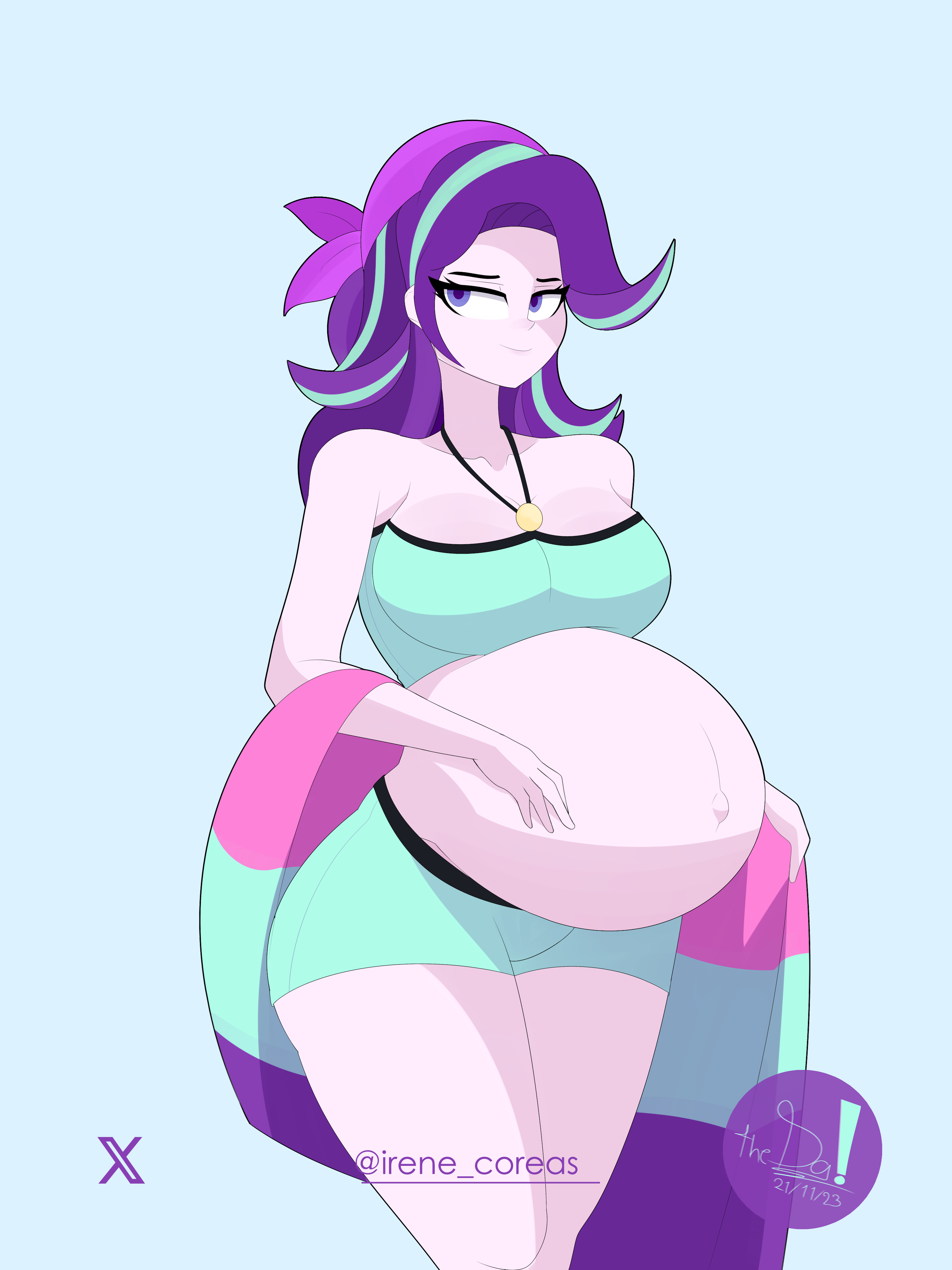 Starlight pregnant by TheGreenBrothres on DeviantArt