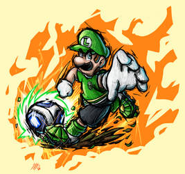 Mario Strikers Style (Luigi)