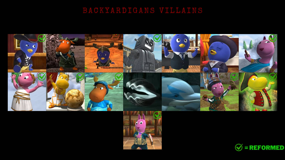 Backyardigans Anti Backyardigans Villains Season 3 by JMCCF2000 on DeviantArt