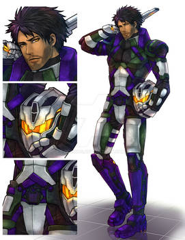 Commission : Humanized Sixshot