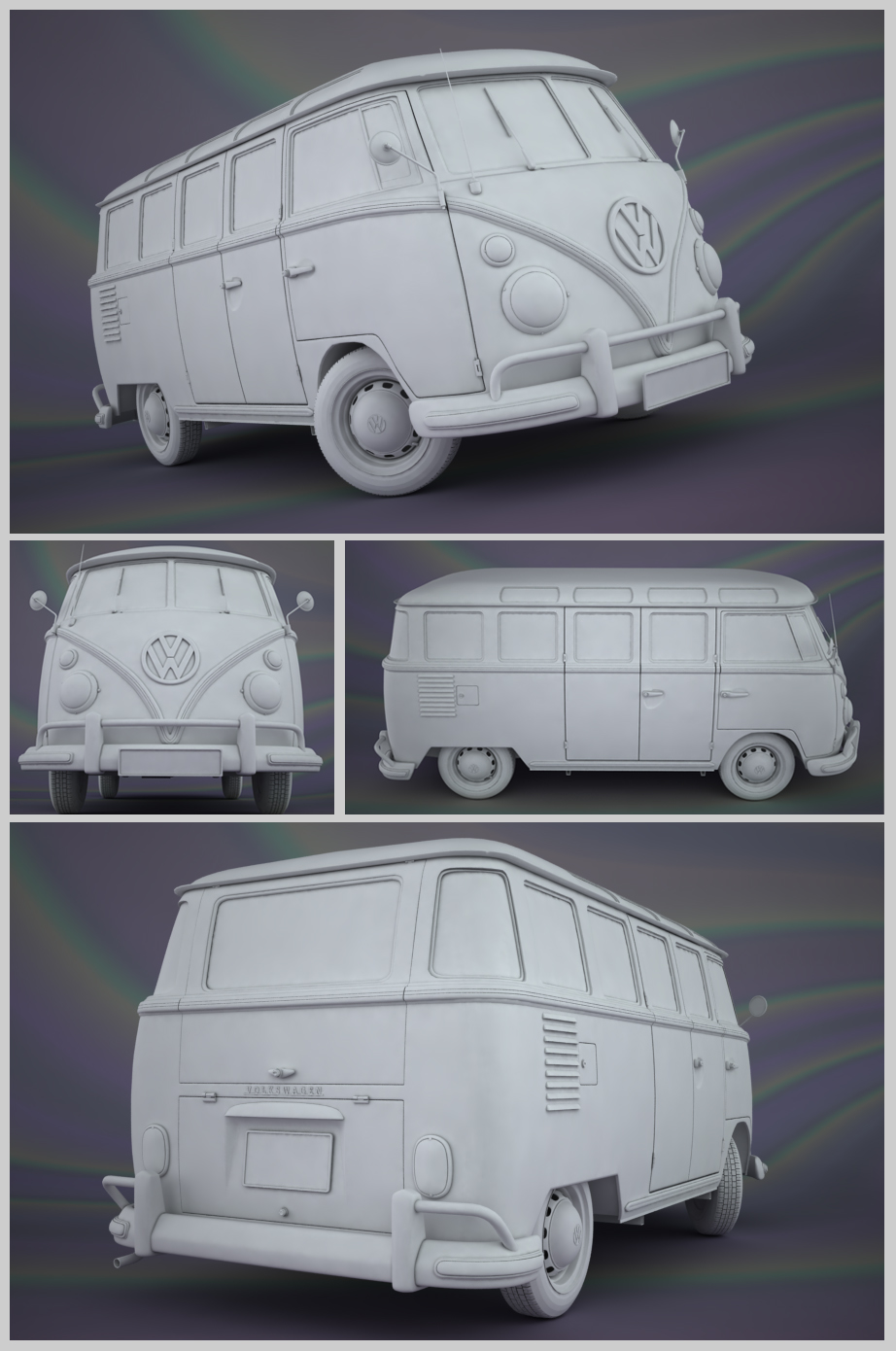 VW Samba Clay