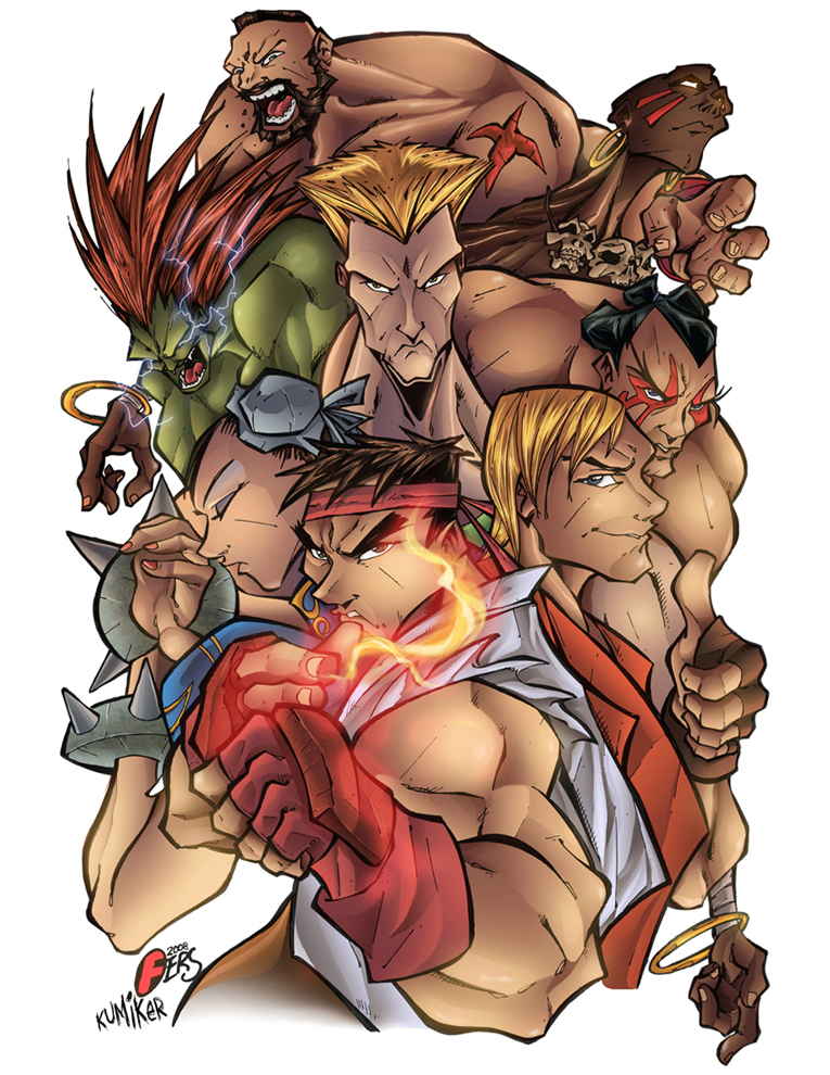 street fighter poster