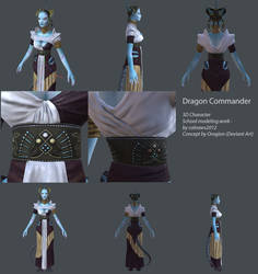 Dragon Commander - 3D Character Modeling