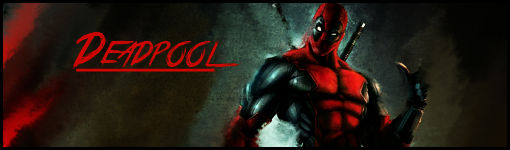 Deadpool Signature by iMaccao on DeviantArt